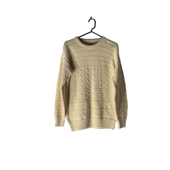 LORD JEFF Cable Knit Pullover 100% Dupont Orlon Acrylic - Picture 1 of 3